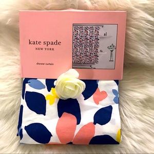 Kate Spade Multicolor Floral Shower Curtain